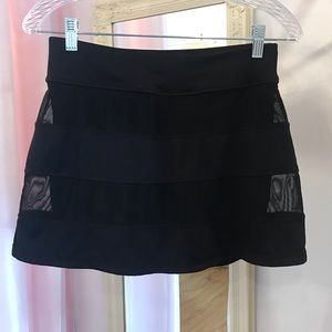 FILA black tennis skort